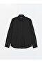Slim Fit Long Sleeve Oxford Men's Shirt - 6