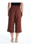 Lcwaikiki Classic Comfortable Fit Women's Capri with Elastic Waist - 5