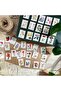 Vintage Stamp Flowers Sticker Set Bullet Journal / Scrapbook /notebook / Sticker