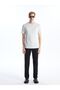 Crew Neck Short Sleeve Combed Cotton Men's T-Shirt - 3