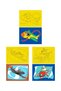 Aircraft, 15 Large A4 Sand Painting Card Set for Boys and Girls - Red Castle KB-RC-150 - 3