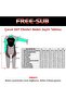 3mm Kids Surf Scuba Scuba Diving Suit Wetsuit Turquoise - 6