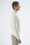Men's Bone Turtleneck Knitted Wool Knitwear Knitted Sweater Trist-5336 - 3