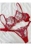 Tuberose Red Underwire Set - 6