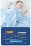 Baby, Child Bamboo Blanket, silk, fiber, 100% Bamboo Fabric 140 cm x 100 cm (Pink) - 5
