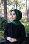 وشاح حجاب كريستال عادي مقاس 95 × 95 سم - 2