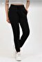TWO Jogger Sweatpants-Black And Gray Rubber Leg High Waist Sweatpants - 3