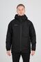 Strike Anorak Long Coat Black