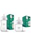 Set of 2 Natural Glass Baby Bottles
