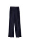 Navy Blue Woven Trousers - 3