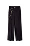 Black Woven Trousers - 3