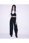 Black Woven Trousers
