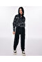 Black Woven Trousers - 2