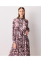 Purple Woven Dress - 3
