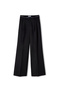 Black Woven Trousers - 3
