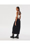 Black Woven Skirt - 4