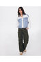 Blue Woven Jacket - 4