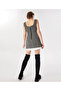 Black Woven Dress - 4