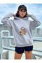 Tom&Jerry Printed Hooded Sweatshirt - 2