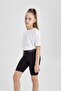 Biker Leggings for Girls B0843A823Hs - 3