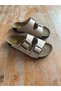 Double Band Double Buckle Anatomical Sole Orthopedic Women's Home and Outdoor Slippers - 4