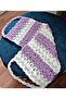 Handmade Knitted Natural Fiber Purple (40X16 cm) - 3