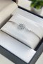 Silver Color Elevator Colorless Adjustable Blue Zircon Stone Sun Detail Women's Bracelet - 4