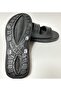 Unisex Black Non-Slip Soft Plastic Buckle Look Wet Floor Slippers - 8