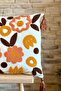 Punch Embroidered Single Decorative Special Design Throw Pillow Cover (panch) - 3