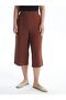 Lcwaikiki Classic Comfortable Fit Women's Capri with Elastic Waist - 4