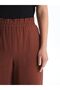 Lcwaikiki Classic Comfortable Fit Women's Capri with Elastic Waist - 3