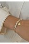 Set of 4 Gold Pearl Necklace Bracelet Silk Bead Combination Necklace Bracelet - 3
