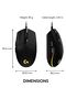 G G203 Lightsync Kablolu Oyuncu Mouse Siyah 910-005796 - 2