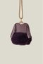 Plum Velvet Fabric Long Sleeve Tutu Baby Girl Dress - Velvet - 6