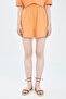 Flexible Linen Look Relax Fit Shorts - Tyc with Pockets00432908292 - 5