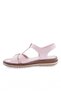 X002-23y Women's Cross Strapped Velcro Sandals - 3