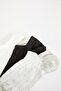 Cotton Women's Sneaker Socks Set of 3 - B5224axns - 5