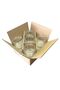 10 Pieces 300 ml Metal Gold - Transparent Magnolia Glass Canned Lid - 4