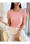 Women's Crew Neck T-shirt - Oversized t-shirt - 4