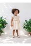 Baby Girl Dress with Lace Details - 2