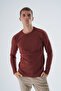 Tan Men's 100% Cotton Crew Neck Knitwear Sweater Trist-1194