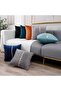 1 Pcs Grass Quilted God Stripe Decorative Throw Pillow Cover - 3