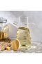900 ML Borosilicate Glass Oil Pot with Bamboo Lid - 5