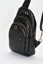 Black Monogram Women's Shoulder Bag 05PO22Y1535 - 6