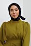Plain Twill Scarf - Black - 4