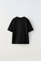 Let's Play Chess Written Rotating Chess Design Printed Black Kids T-Shirt - 2