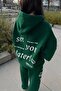 سويت شيرت للجنسين من Nefti Green 100% قطن مقاس كبير - 3