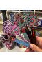 Mandala Pattern Bookmark, Set of 5, Raw Wood, 2.8 mm, Paintable Base - 2