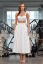 Extravaganza Maxi Skirt White - 3