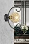 Black Butterfly Crystal Modern Sconce